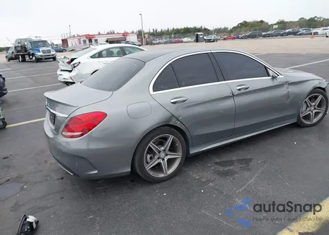 2016 Mercedes-Benz C 300 Sport from USA, damaged, VIN 55SWF4JB0GU158638